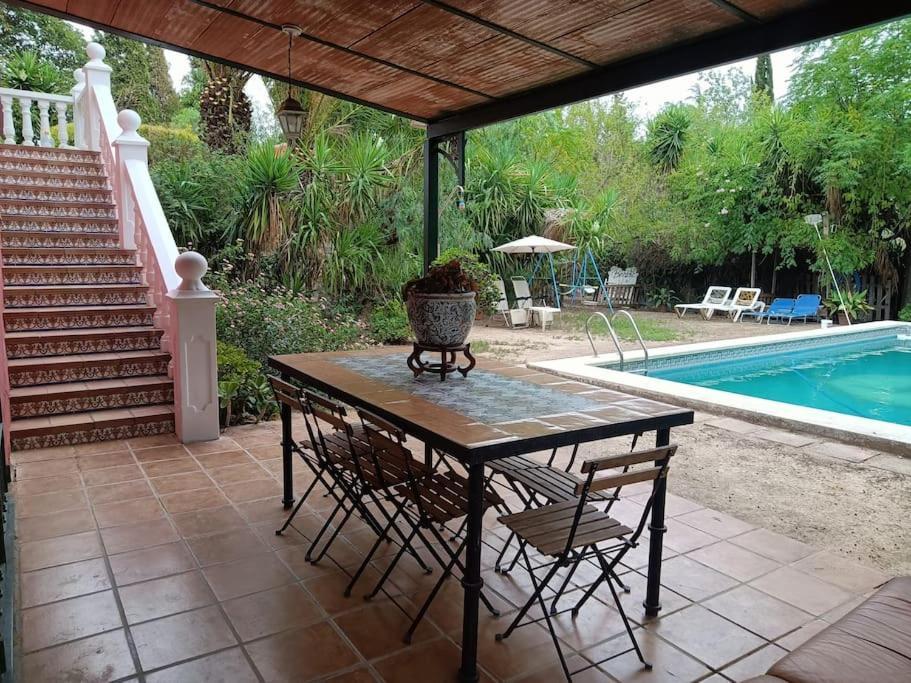 Casa Rural En El Campo Con Animales, Piscina Y Barbacoa Almodovar del Rio Bagian luar foto
